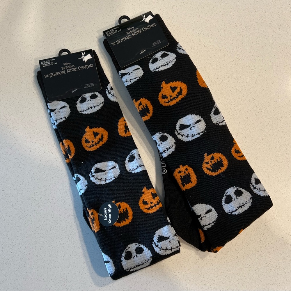 Disney’s The Nightmare Before Christmas Halloween Socks